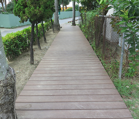 台湾新社纳米木栈道