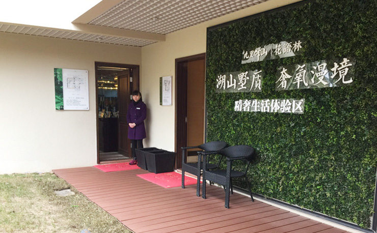 赣州九里峰山塑木平台