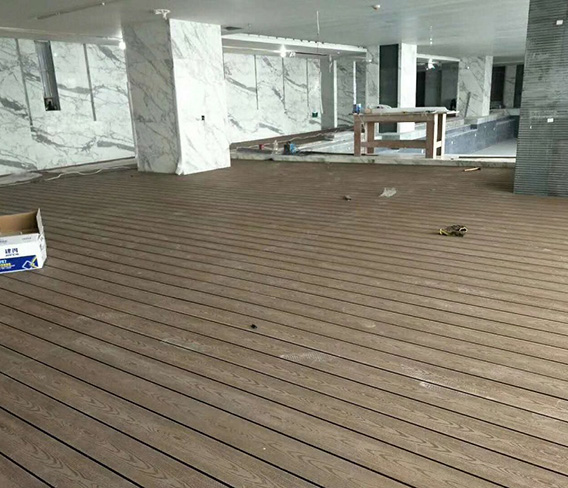 厦门万豪酒店室内木塑地板