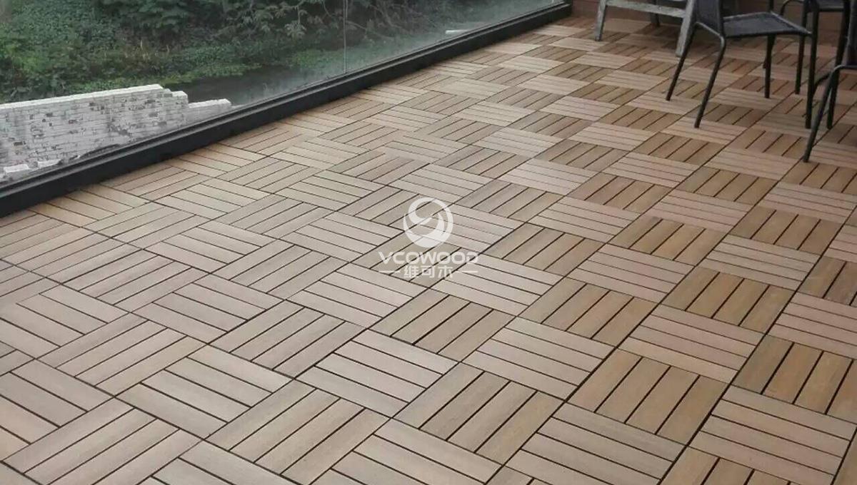 北京刘女士私宅生态木DIY地板 (4)