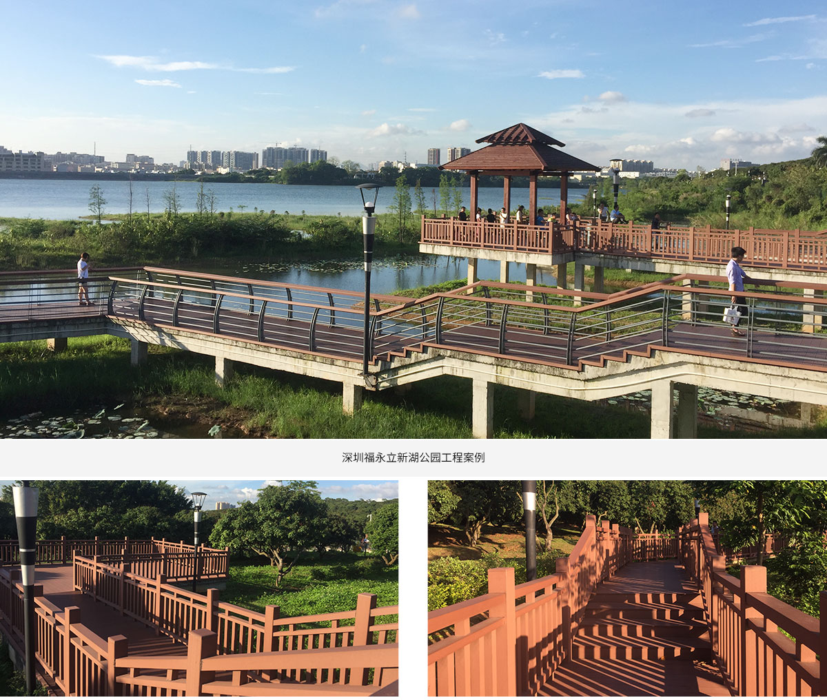 深圳福永立新湖公园工程案例