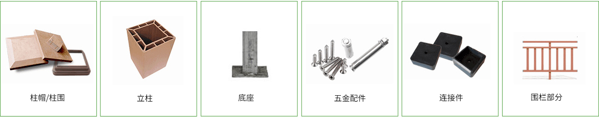 安装配件展示